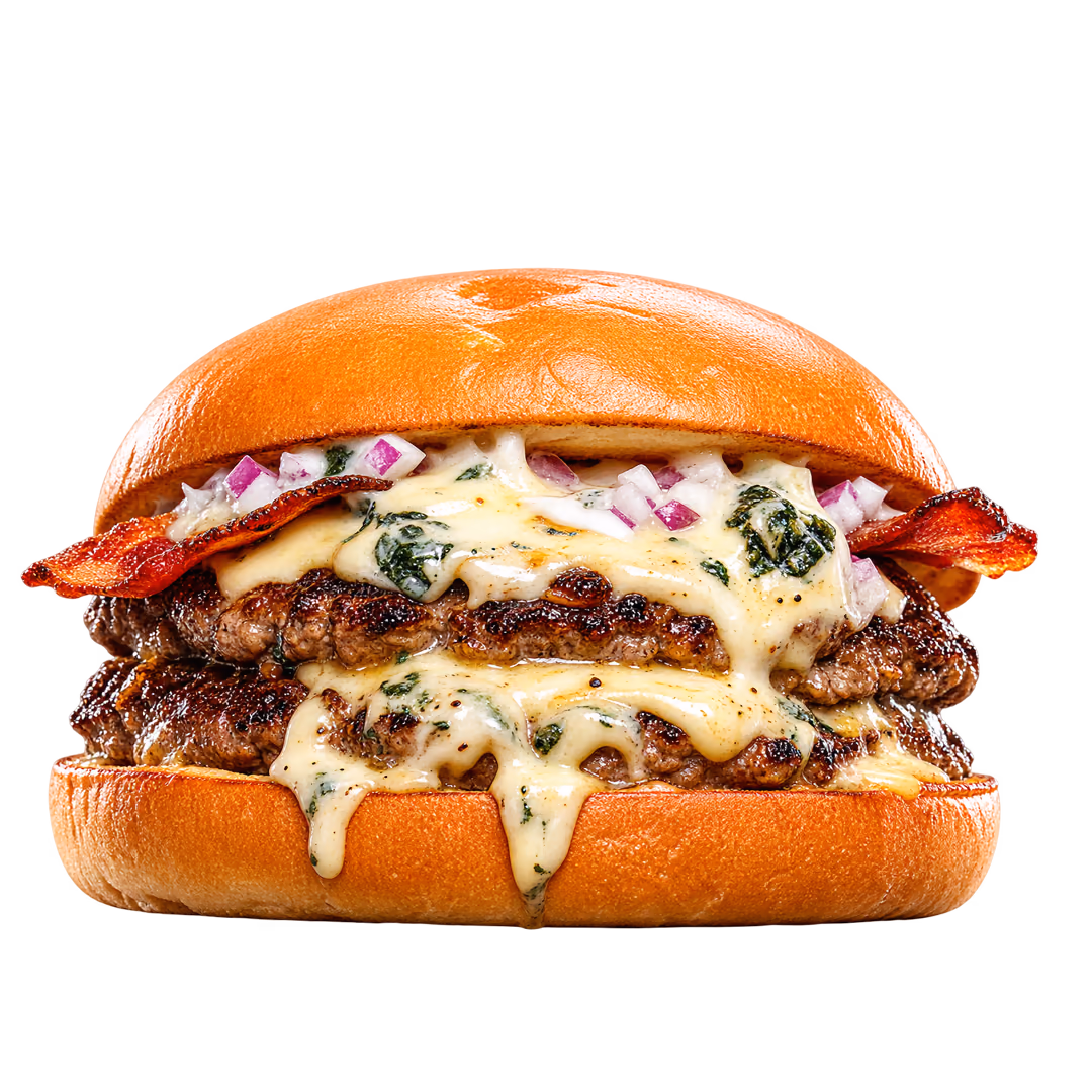 blue cheese burger