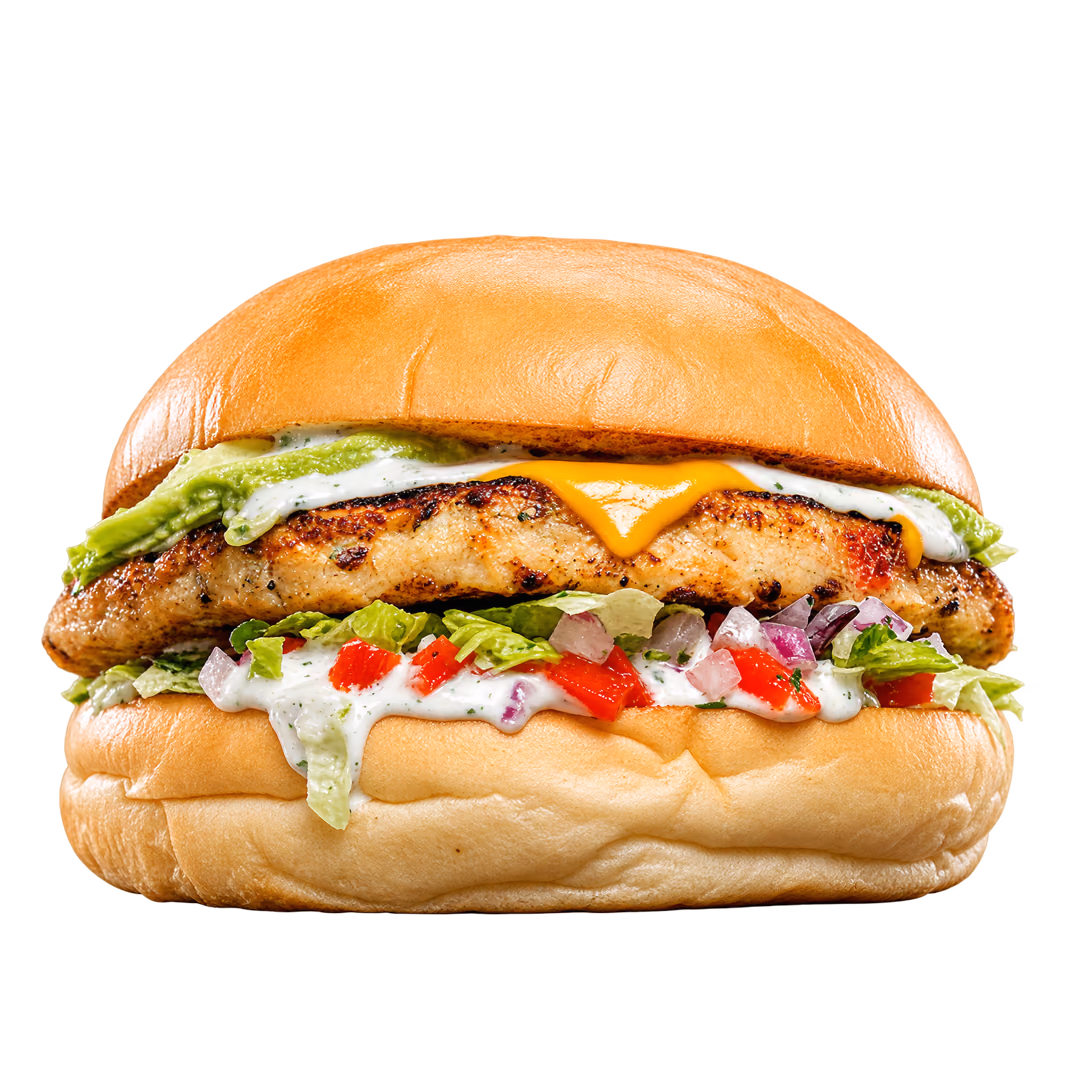 Calabaza Burger — Veggies